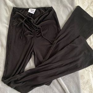Princess Polly ribbed flare leggings
